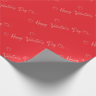 Papel De Regalo Hppy Valentine's Day gift wrapping