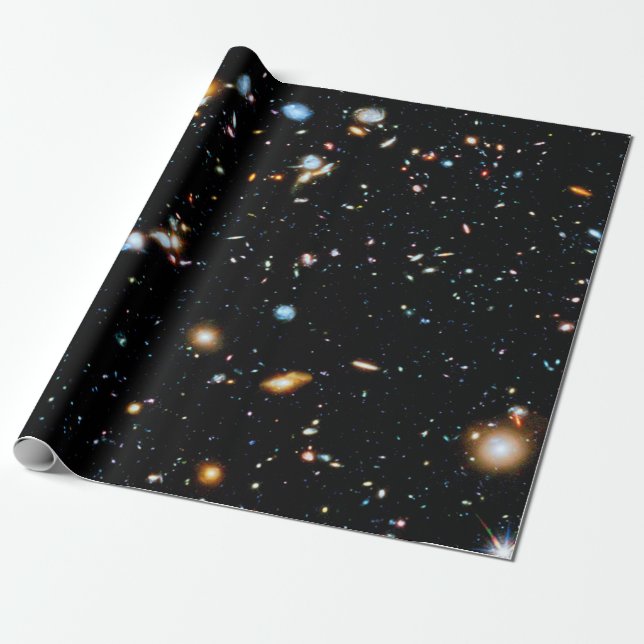 Papel De Regalo Hubble Ultra Deep Field (Desenrollado)
