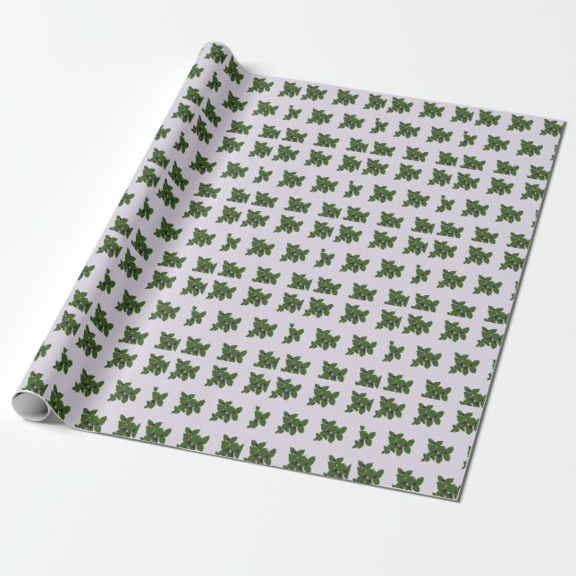 Papel De Regalo Huckleberry bandana (Desenrollado)