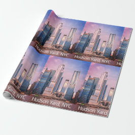 Papel De Regalo Hudson Yard Manhattan New York Cityscape