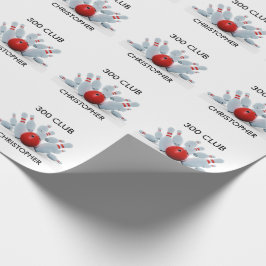 Papel De Regalo Huelga de bolas de 10 pines