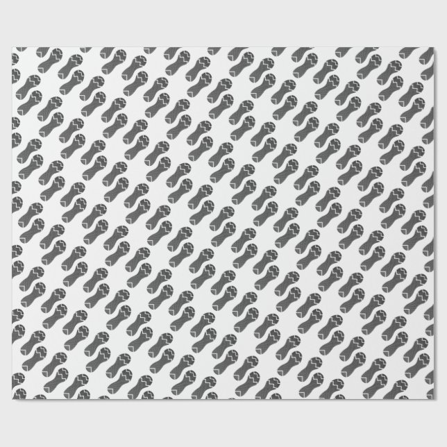 Papel De Regalo Huella de zapatillas de correr (Superficie plana)