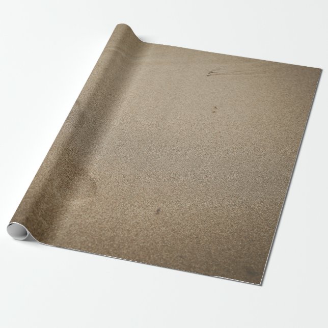 Papel De Regalo Huellas de arena (Desenrollado)