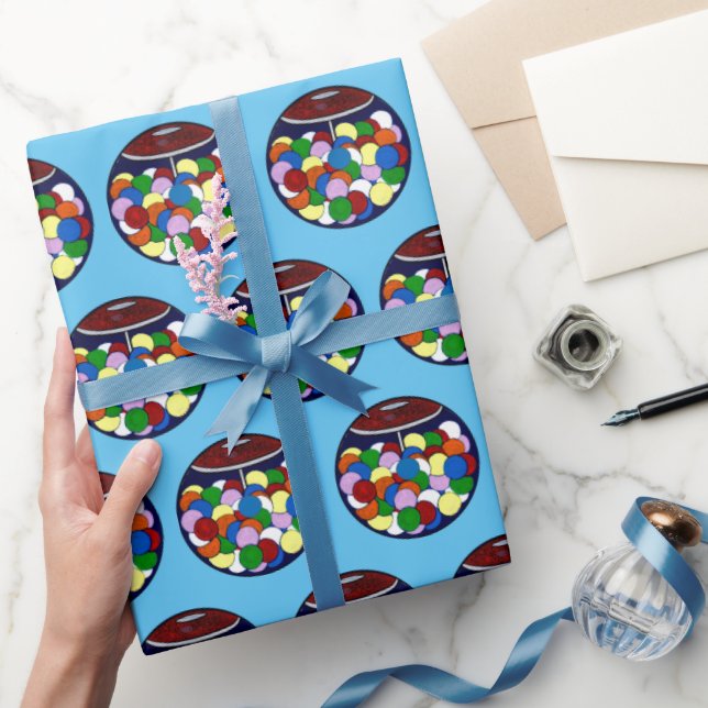 Papel De Regalo Hueso de burbujas, hueso de burbujas en un plato (Regalar)