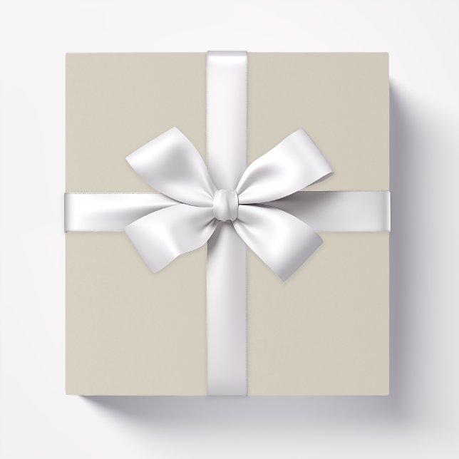 Papel De Regalo Hueso sólido beige blanco (Subido por el creador)