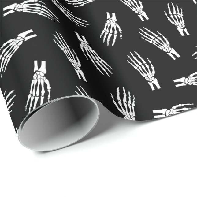 Papel De Regalo Huesos (Esquina del rollo)