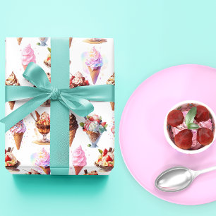 Papel De Regalo Huesos y domingos de helado