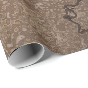 Papel De Regalo Huevo de Brown agrietado