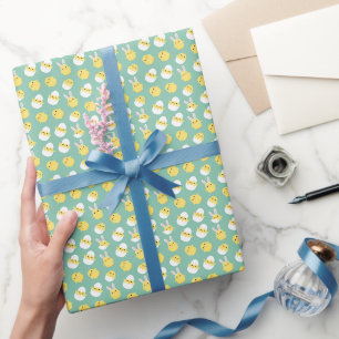 Papel De Regalo Huevo de huevo de pollo de pascua verde