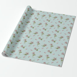 Papel De Regalo Huevo de pato floral