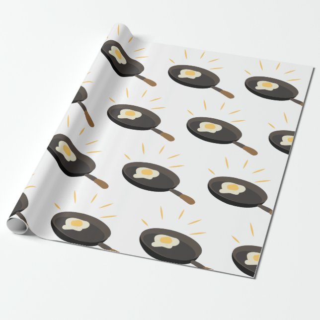 Papel De Regalo Huevo frito (Desenrollado)