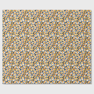 Papel De Regalo Huevo Frito y Tostada Patrón Continuo | Arte de Co