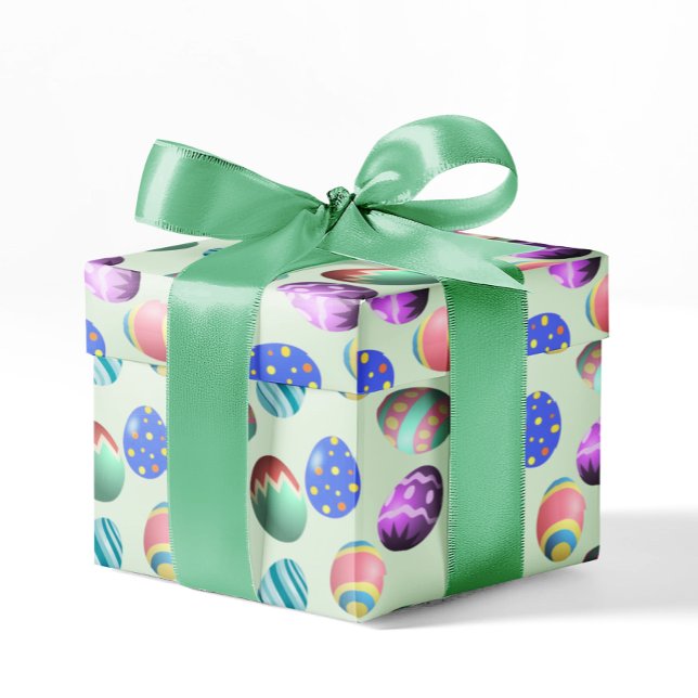 Papel De Regalo Huevo verde de Pascua Fiesta Pascua Semana Santa (Subido por el creador)
