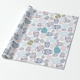 Papel De Regalo Huevos de Pascua