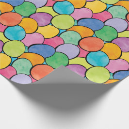 Papel De Regalo Huevos de Pascua coloridos