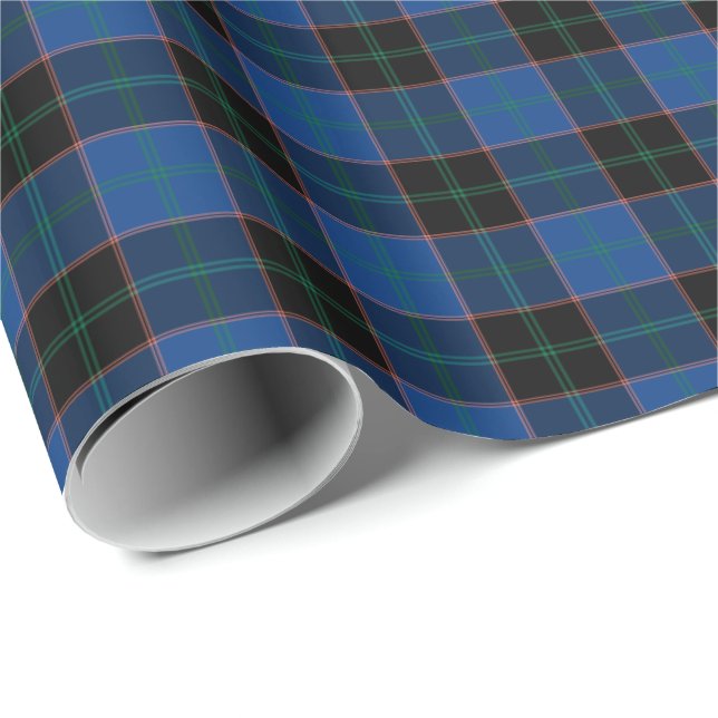 Papel De Regalo Hume Clan Tartan (Esquina del rollo)