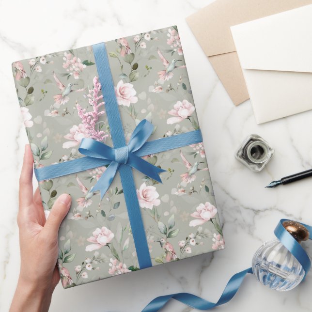 Papel De Regalo Hummingbird (Regalar)