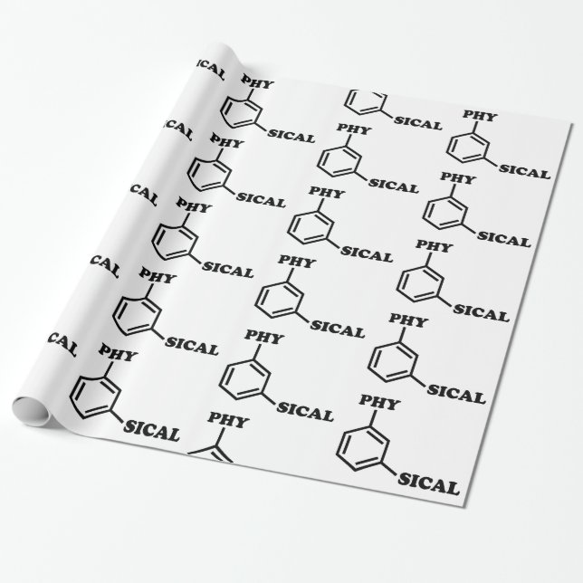 Papel De Regalo Humor metafísico (Desenrollado)