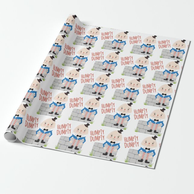Papel De Regalo Humpty Dumpty (Desenrollado)