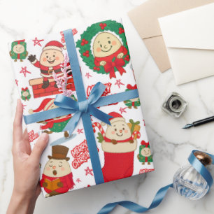 Papel De Regalo Humpty Dumpty Navidades