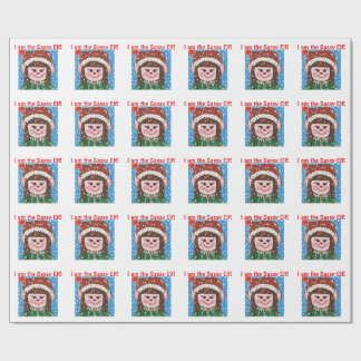 Papel De Regalo I am the Sassy Elf Wrapping Paper