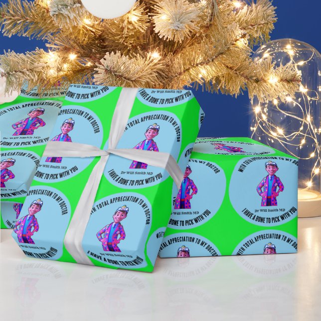 Papel De Regalo I have a bone to pick with you MD doctor (Vacaciones)