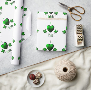 Papel De Regalo I Heart Irish
