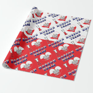 Papel De Regalo I Heart Love Hobson Texas