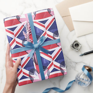 Papel De Regalo "I love UK" Art Print