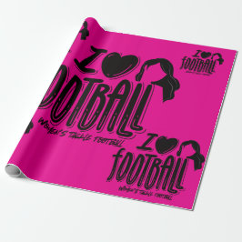 Papel De Regalo I Love WTF 