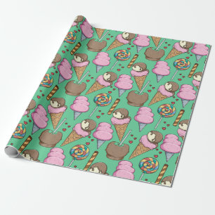 Papel De Regalo Ice cream pattern   Lollies pattern   lollipop 29