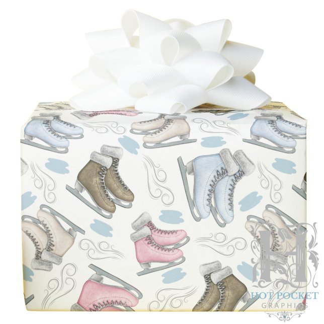 Papel De Regalo Ice Skating Wrapping Paper (Subido por el creador)