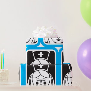 Papel De Regalo Icono de enfermera