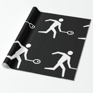 Papel De Regalo Icono del jugador de squash