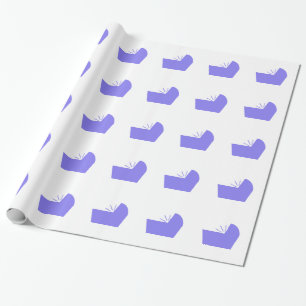Papel De Regalo Icono del pesebre del bebé