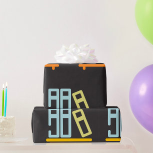 Papel De Regalo Icono gráfico de estantería minimalista