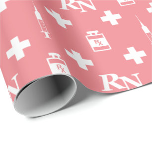 Papel De Regalo iconos de enfermería