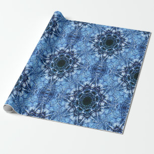 Papel De Regalo Icy Snowflakes..