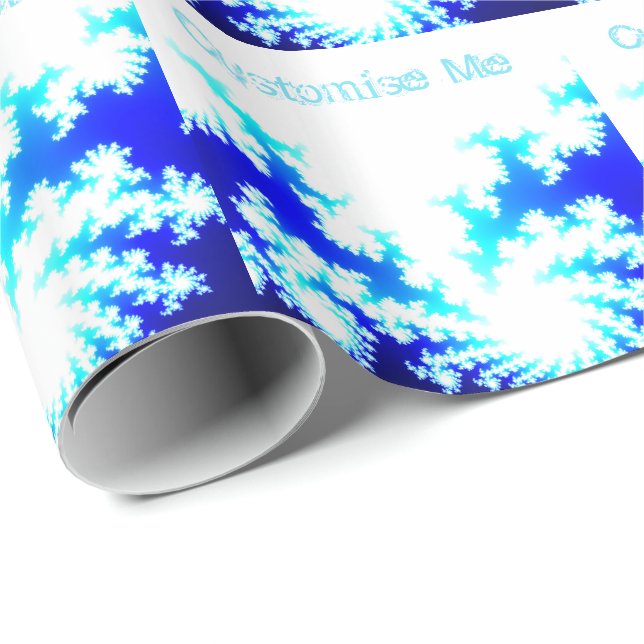 Papel De Regalo Icy Wind (Esquina del rollo)