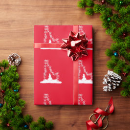 Papel De Regalo Idaho Snowflake