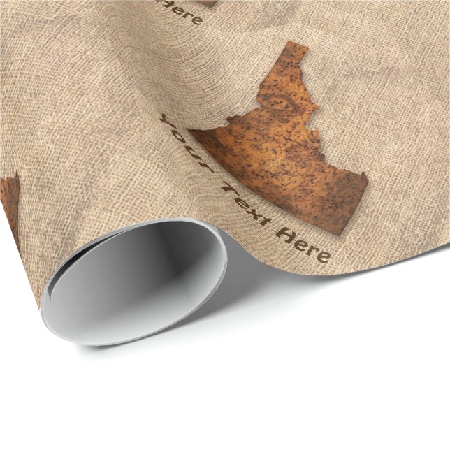Papel De Regalo Idaho Spud (Esquina del rollo)