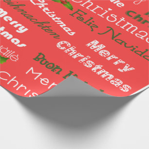 Papel De Regalo Idiomas navidades