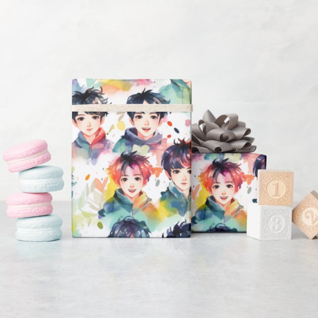 Papel De Regalo Idols Kpop - (Baby Shower)