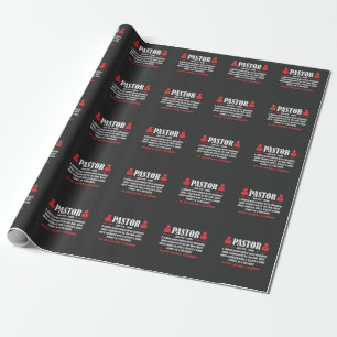 Papel De Regalo Iglesia cristiana Pastor Definición Minis Religios