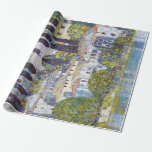 Papel De Regalo Iglesia de Cassone, Gustav Klimt<br><div class="desc">Gustav Klimt (14 de julio de 1862 - 6 de febrero de 1918) era un pintor simbolista austríaco y uno de los miembros más destacados del movimiento secesión de Viena. Klimt es conocido por sus pinturas, murales, bocetos y otros objetos artísticos. Además de sus obras figurativas, que incluyen alegorías y...</div>