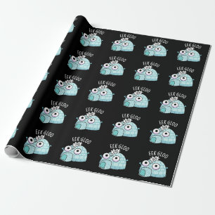 Papel De Regalo Igloo divertido Eek-gloo Chiste Fondo oscuro