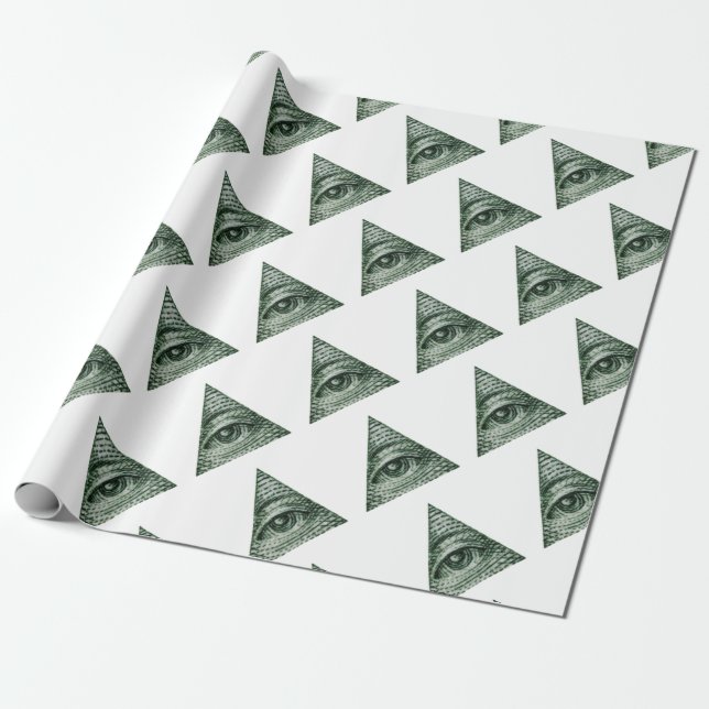 Papel De Regalo illuminati (Desenrollado)