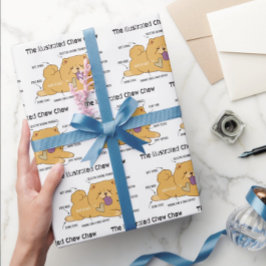 PAPEL DE REGALO ILLUSTRATED CHOW