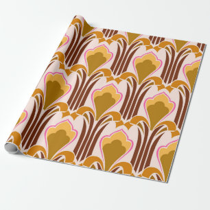 Papel De Regalo Ilustracion Bandana. patrón transparente con paisa