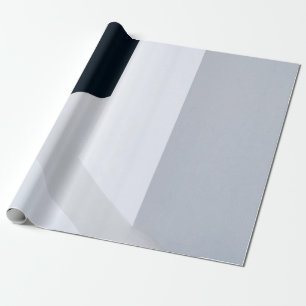 Papel De Regalo Ilustracion blanco, negro y gris